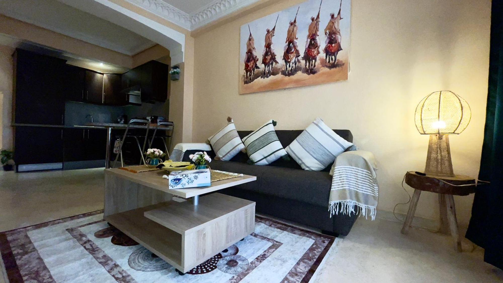 Perle En Plein Gueliz Apartment Маракеш Екстериор снимка